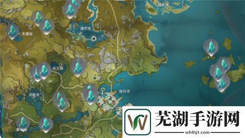 原神水晶矿分布 水晶块哪里多