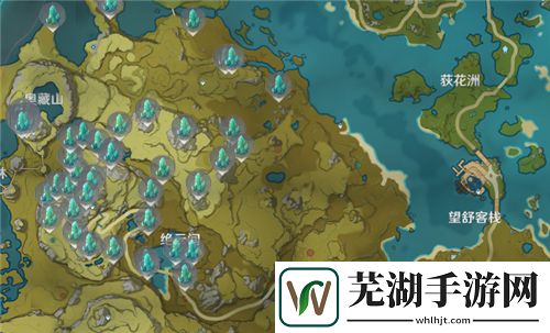 原神水晶矿分布 水晶块哪里多